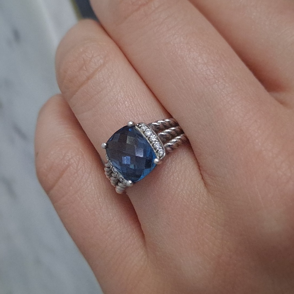 Authentic David Yurman Petite Wheaton ring - Picture 16 of 16